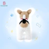 "Duoai Genuine fox Hunt terrier, Chubby and cute, cute simulation collar, puppy plush toy, doll, children's gift. Specification image